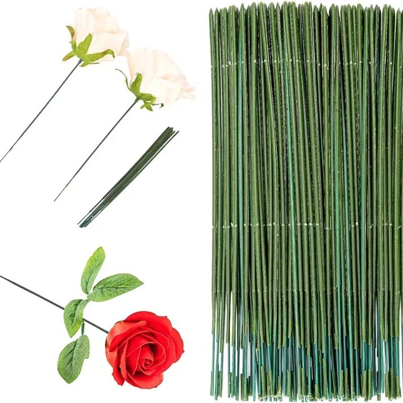 100 sztuk kwiatowa łodyga, szt – Wire Stem Florist recenzja i cena
