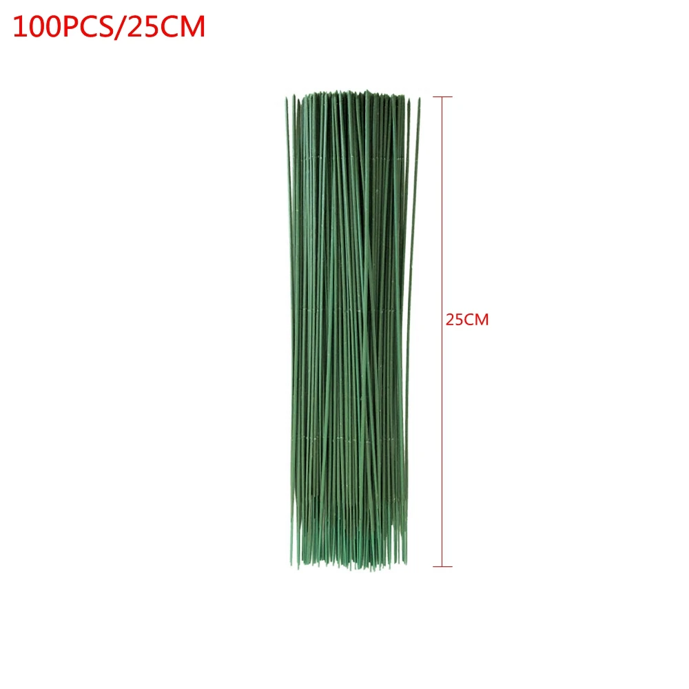 100 SZTUK Sztuczny trzonek don – Wire Stem Florist recenzja i cena
