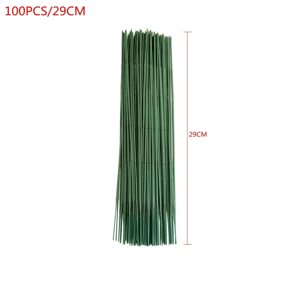 100 SZTUK Sztuczny trzonek don – Wire Stem Florist recenzja i cena