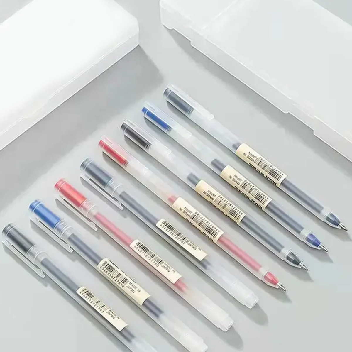 3-6 sztuk/zestaw 0.38mm Kawaii – Muji Stationery Gel Pen recenzja i cena