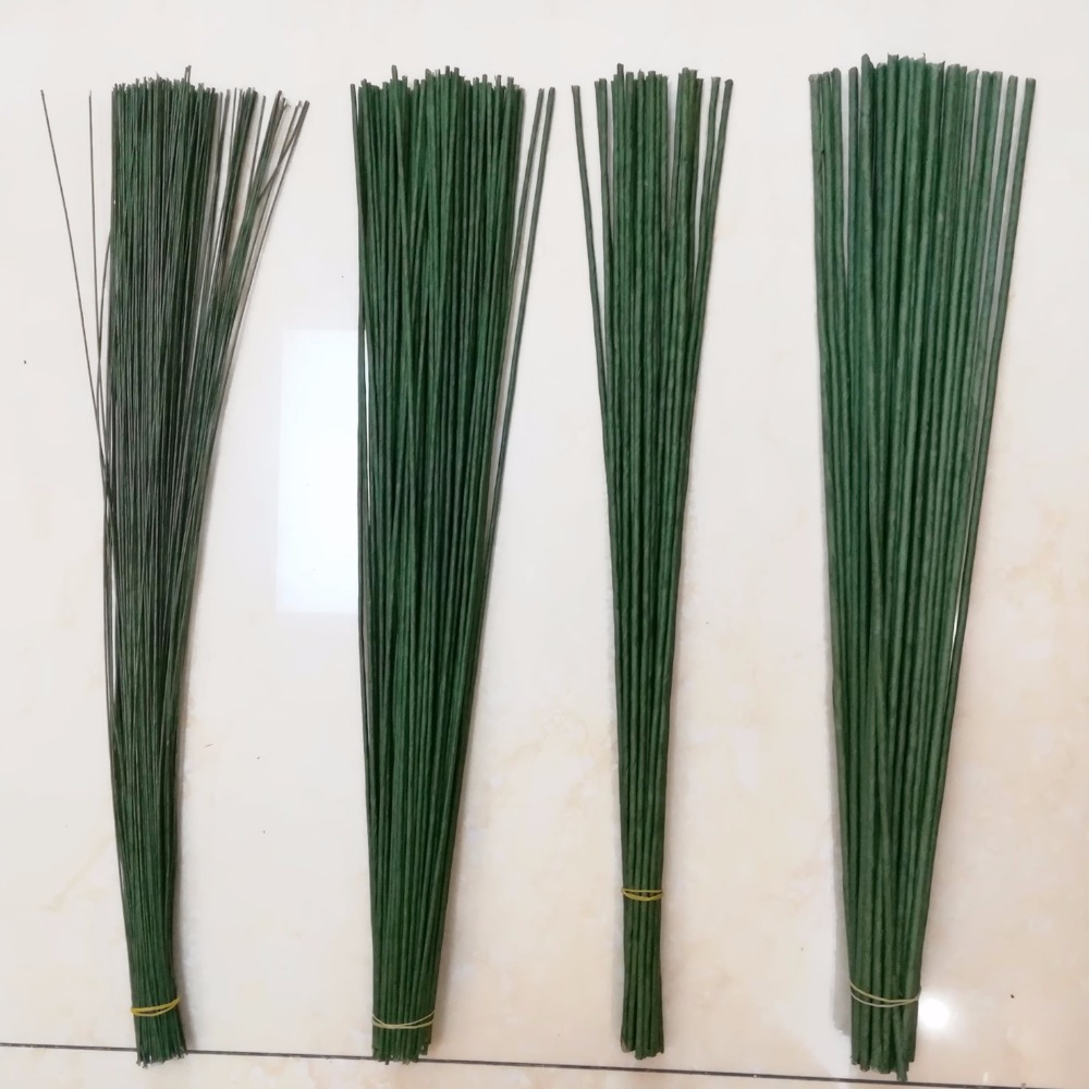 Drut jedwabny w kolorze ciemne – Wire Stem Florist recenzja i cena